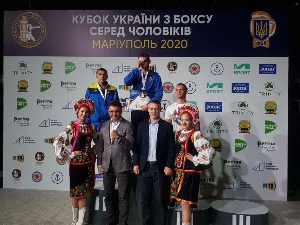 В Мариуполе прошли соревновательные бои в рамках чемпионата Украины по боксу