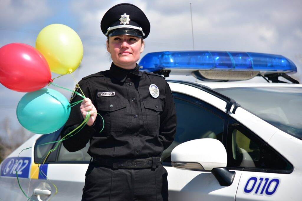 сержант патрульной полиции Марина Волчкова
