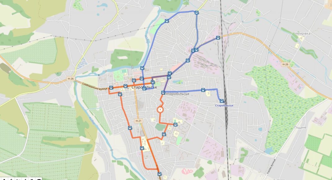 У Старобільську знову курсує громадський транспорт: автобус можна відстежити онлайн