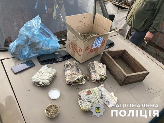 В Краматорске в одном из частных домов полиция обнаружила марихуану