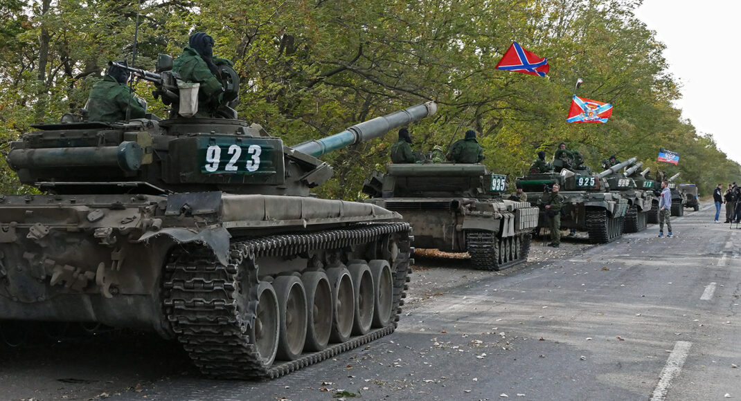 ОБСЕ зафиксировало не отведенные танки и артиллерию российских оккупантов на Донбассе