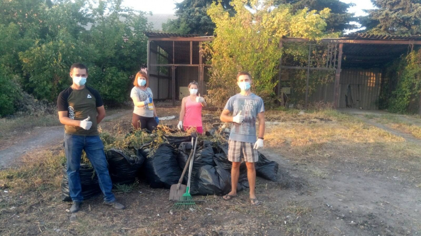 На Донетчине более 2000 молодых людей присоединились к Всемирному дню уборки "World Cleanup Day"