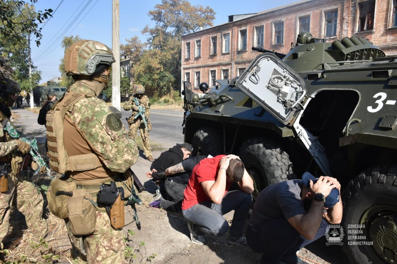 В Славянске СБУ провела антитеррористические учения: фото