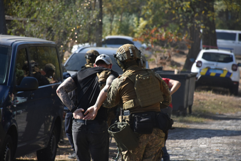 В Славянске СБУ провела антитеррористические учения