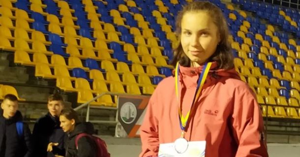 Лисичанская легкоатлетка стала чемпионкой на Всеукраинском чемпионате