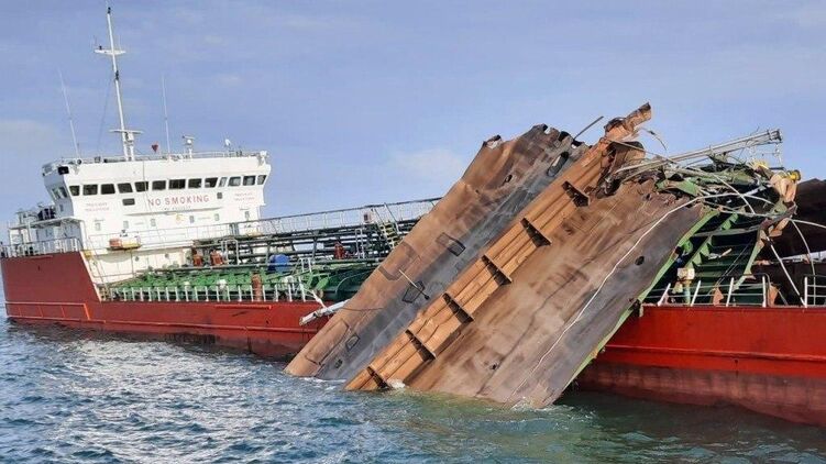 Вибух танкера в Азовському морі: слідчий комітет РФ знайшов останки зниклих членів екіпажу