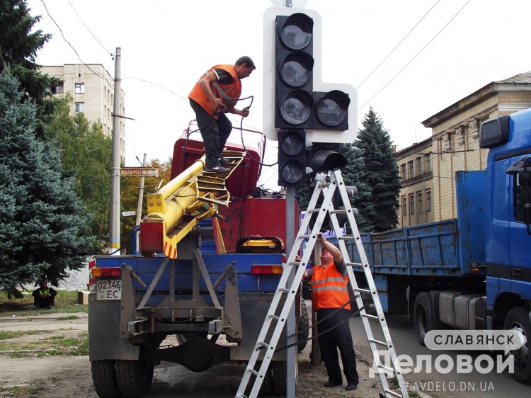 У Слов'янську усунуть неполадки в роботі світлофорів