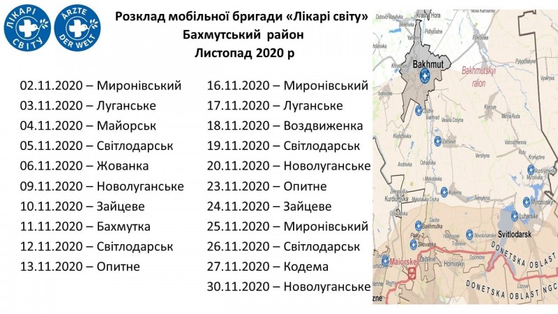 лікарі світу відвідають Бахмут