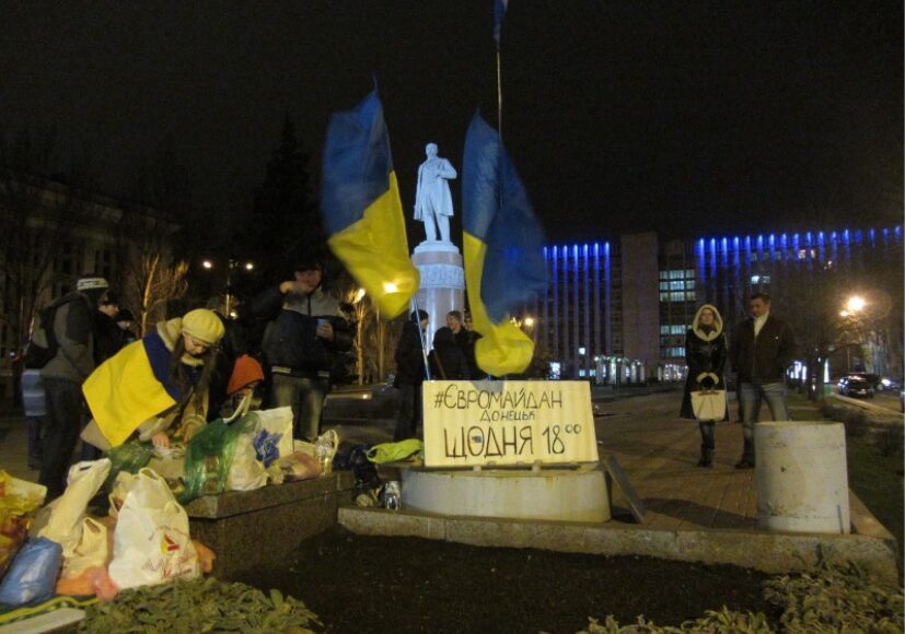 Участник Евромайдана в Киеве рассказал, как проводили майдан в Константиновке