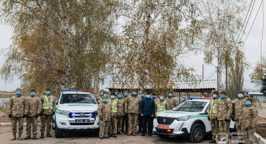 Військова служба правопорядку на Донеччині отримала новий автомобіль