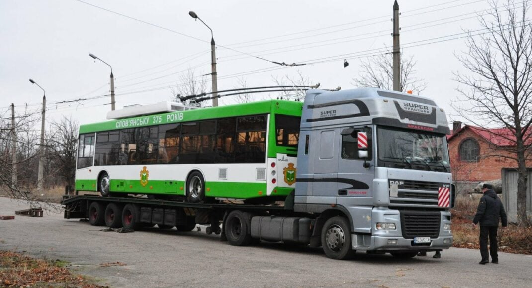 Фотофакт: Слов'янськ отримав ще один тролейбус на автономному ходу