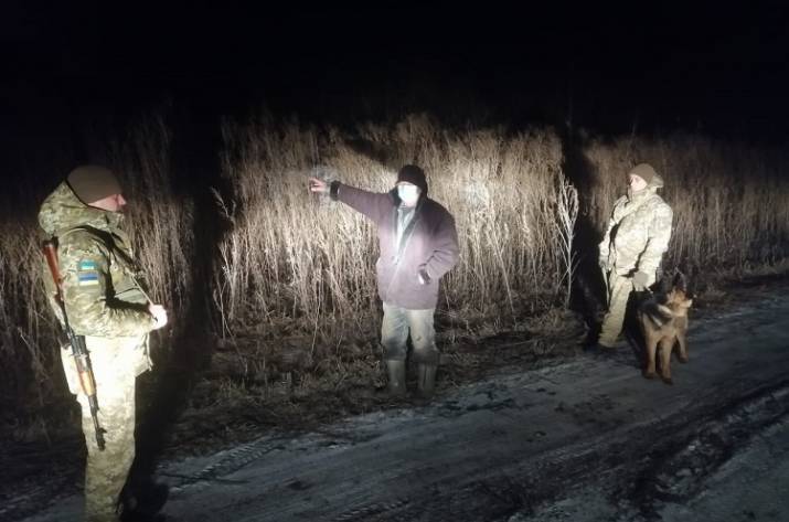 Пограничники задержали жителя Луганщины при попытке незаконно попасть в Россию