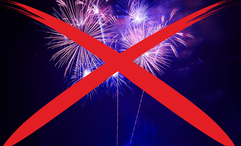 В Авдеевке перед Новым годом запретили проведение фейерверков