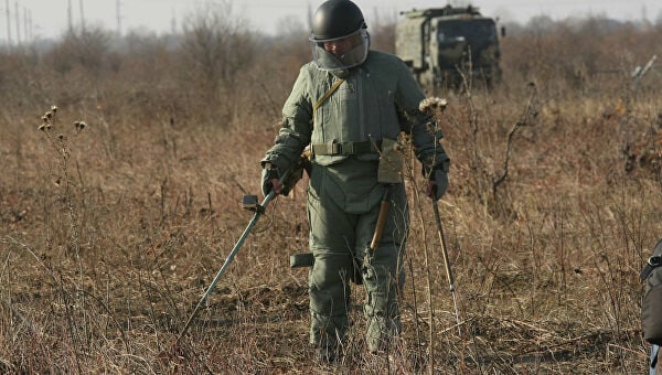 На Луганщине сотрудники ГСЧС проводят разминирование: нашли 14 минометных мин