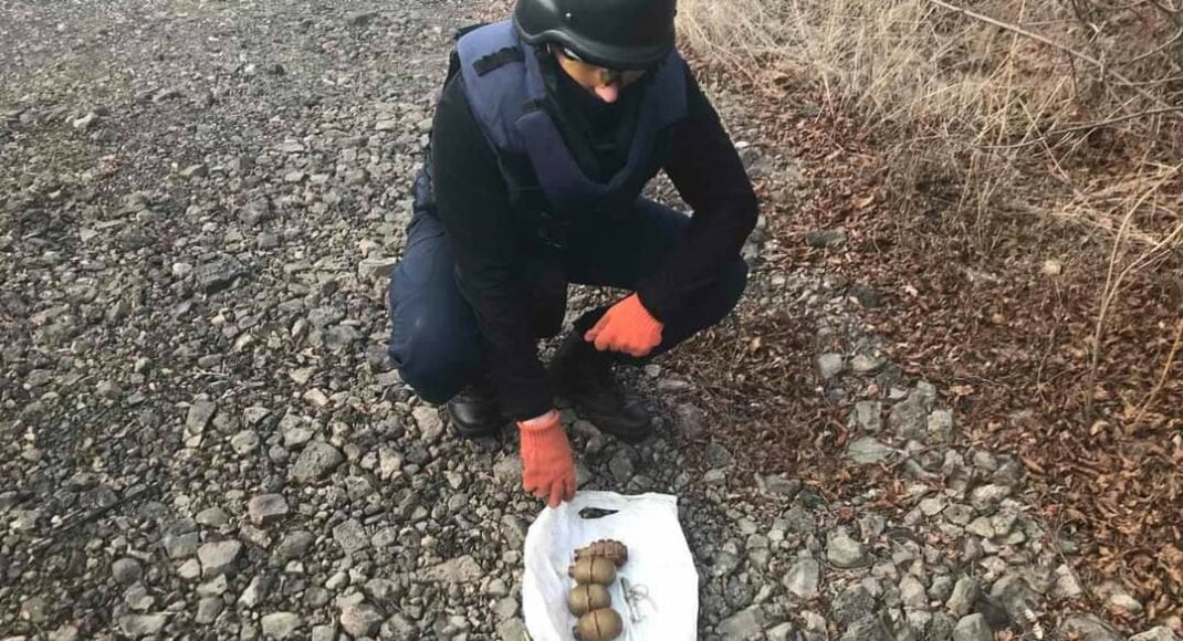 За первую неделю нового года в ООС обезвредили 245 взрывоопасных предметов