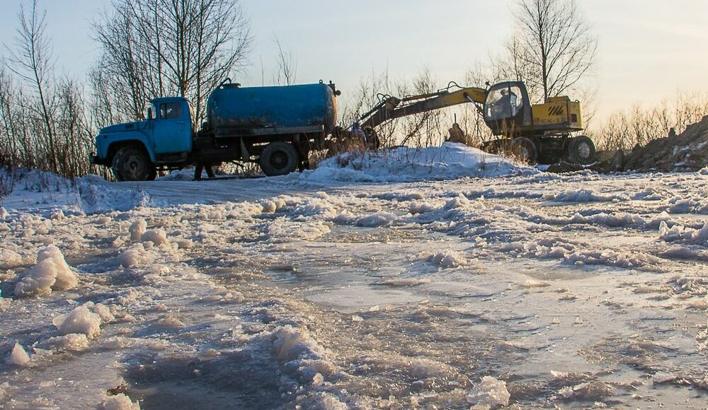 В поселке на Донетчине произошел порыв водопровода