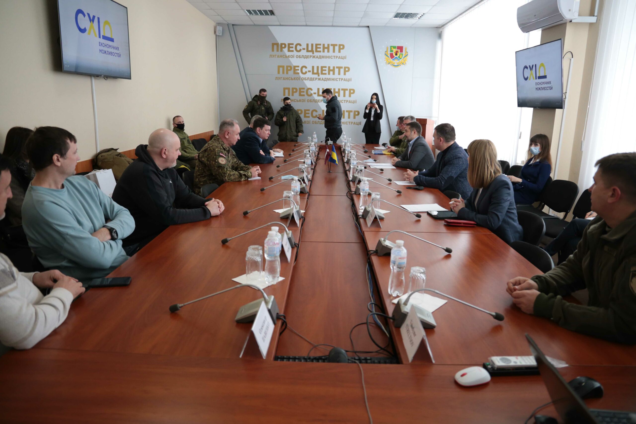 Делегація Посольства Латвійської Республіки відвідала Луганщину: обговорили спільні проекти