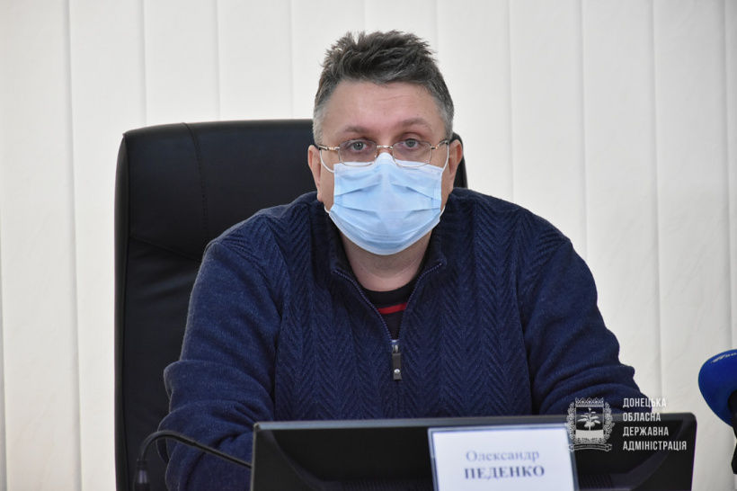 На стаціонарному лікуванні від коронавірусу в Донецькій області знаходиться майже 400 осіб