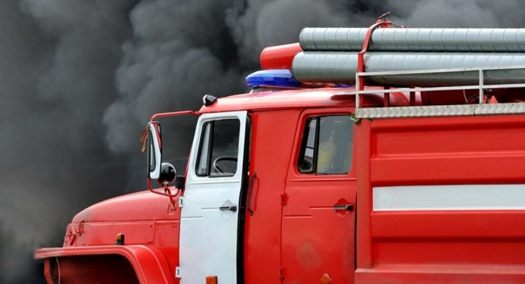 В Донецке сгорел производственный цех