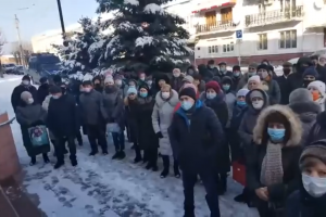 В Лисичанске протестуют против коммунальных тарифов: выдвинуты требования