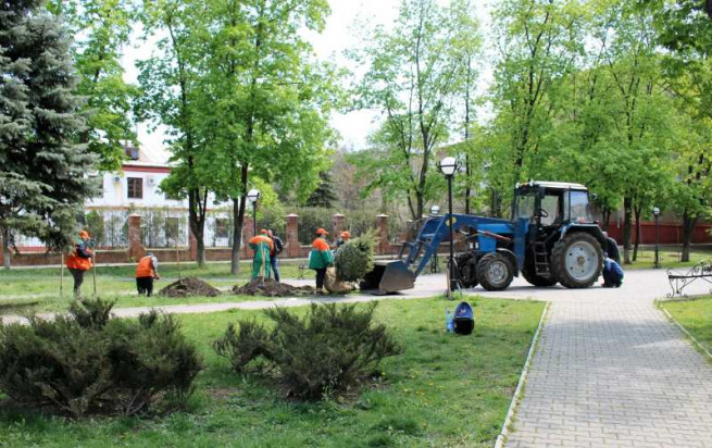 В Краматорске на озеленение в этом году потратят 1,6 млн гривень