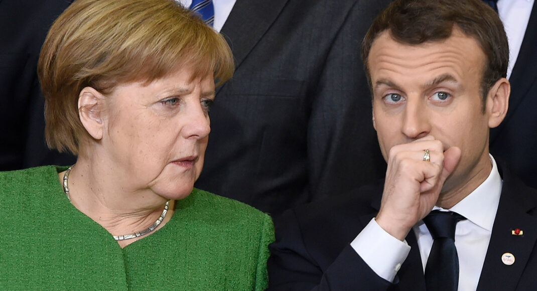 Франция и Германия призвали Путина способствовать стабилизации ситуации на Донбассе