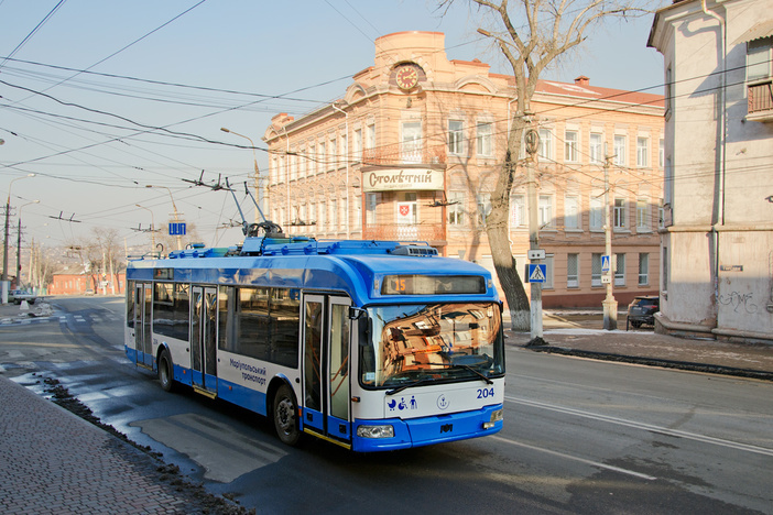 У Маріуполі 30 березня запустять новий маршрут з тролейбусами на автономному ходу