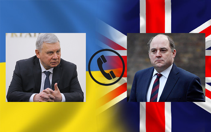 Міністр оборони України поговорив з британським колегою: обговорили ситуацію на лінії розмежування