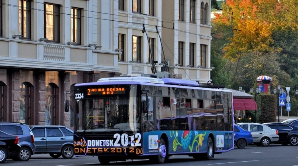 В окупованому Донецьку на травневі свята змінили розклад автобусів