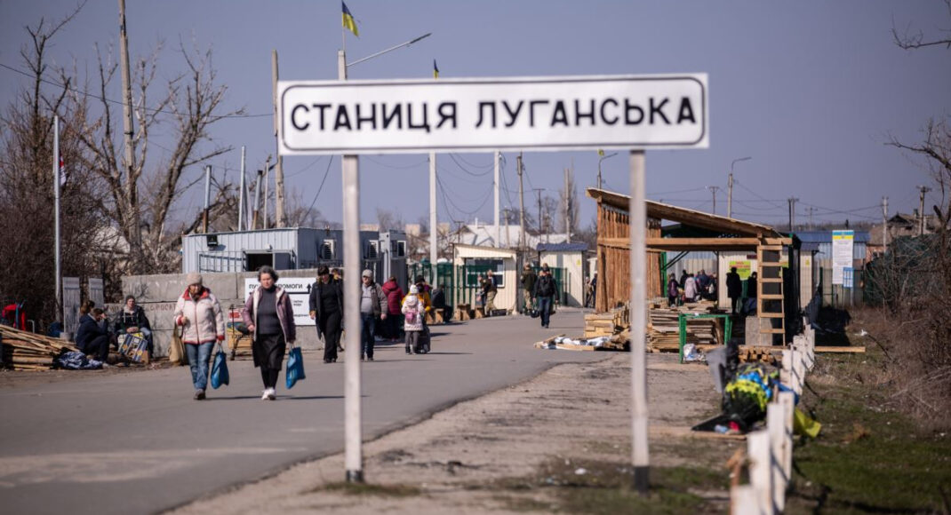На КПВВ "Станиця Луганська" розпочато будівництво сервісної зони