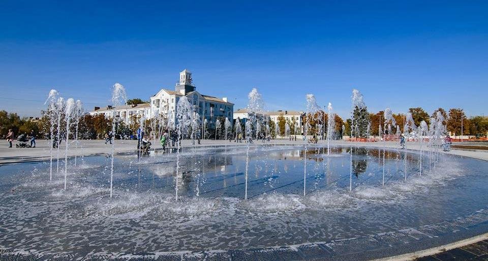 У Краматорську 1 травня на центральній площі запрацюють фонтани