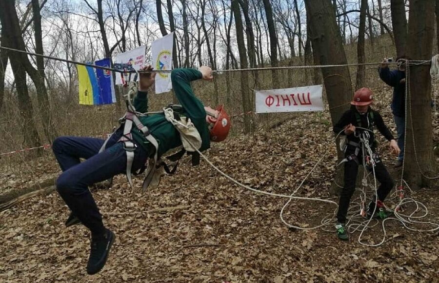 Рубіжани стали призерами обласного чемпіонату з пішохідного туризму. фото