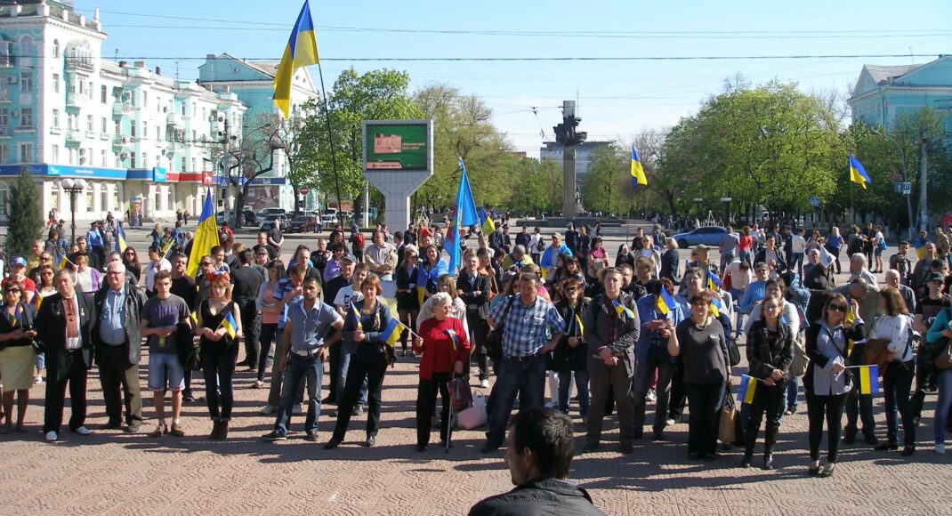 Сім років тому в Луганську пройшов мітинг за єдину Україну