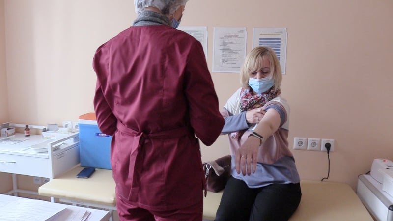 пункт вакцинації в Краматорську