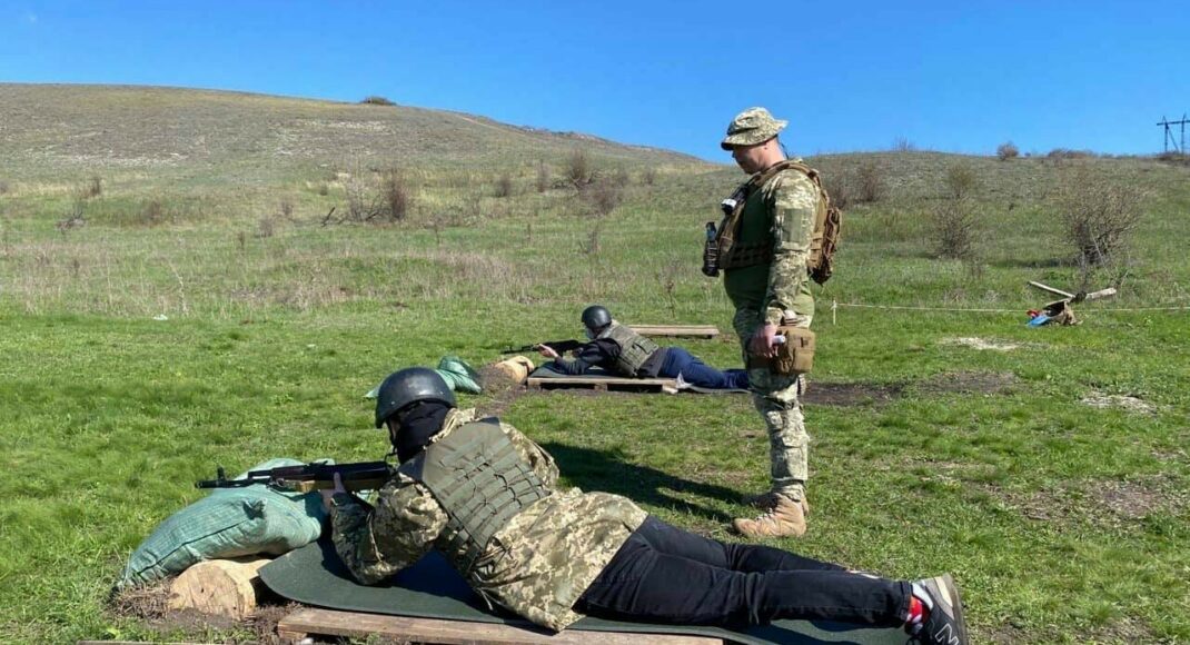 Под Бахмутом провели учения ВСУ