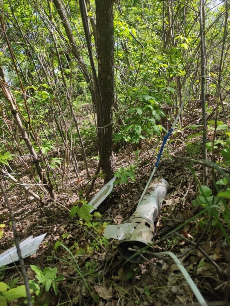В ООС показали детали реактивных огнемётов, которыми боевики обстреляли Екатериновку (фото)