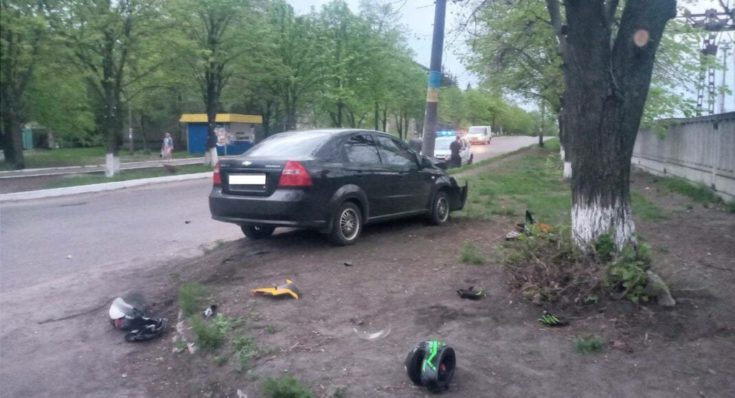 У Лимані підліток без водійських прав потрапив у ДТП, постраждала пасажирка в лікарні