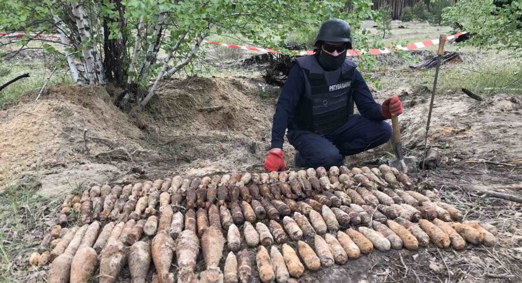 На Донеччині виявили 480 снарядів часів Другої світової війни