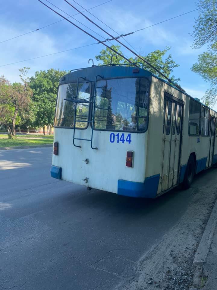 водители не дают билеты в троллейбусах Краматорска