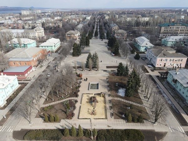 В сети показали виды города Курахово на Донетчине