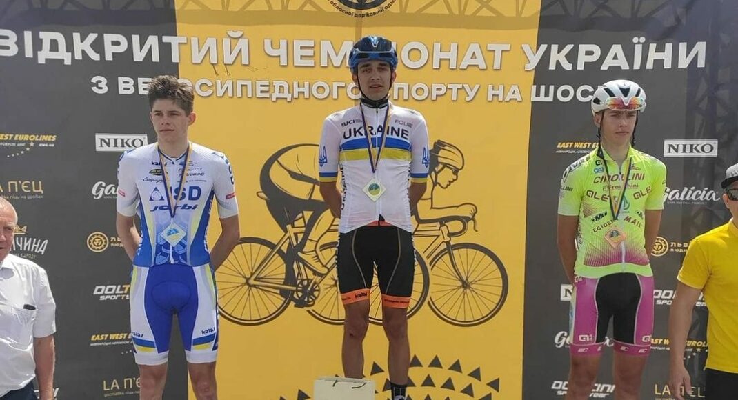 Велогонщик из Лимана стал чемпионом Украины среди юниоров