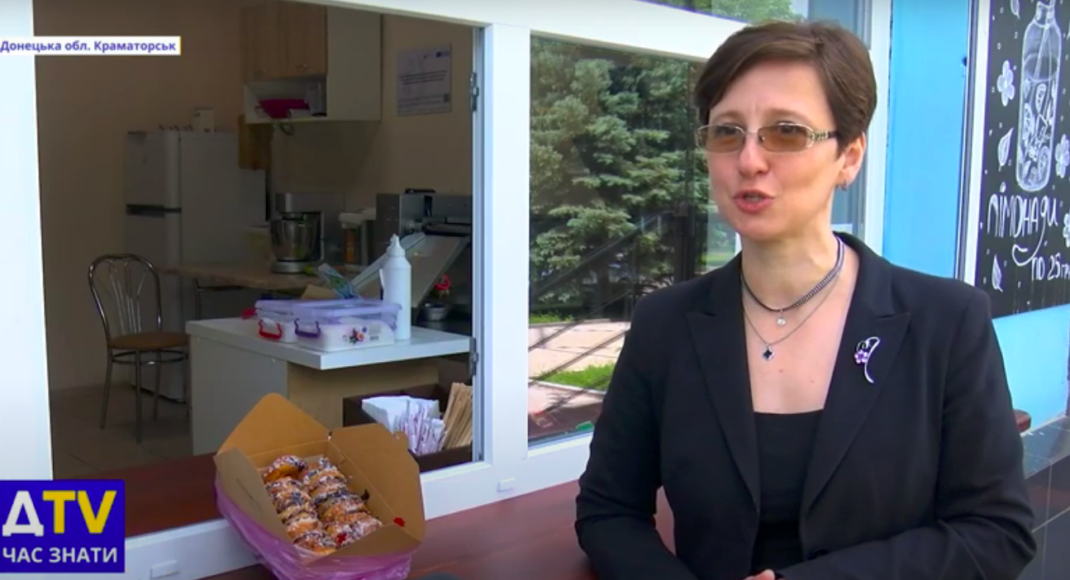 Переселенка з Донецька відкрила виробництво пончиків у Краматорську