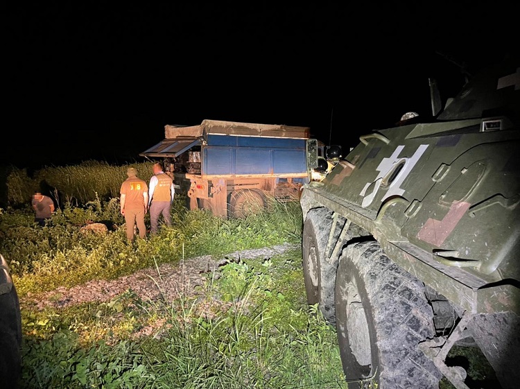 задержали контрабандистов на Луганщине