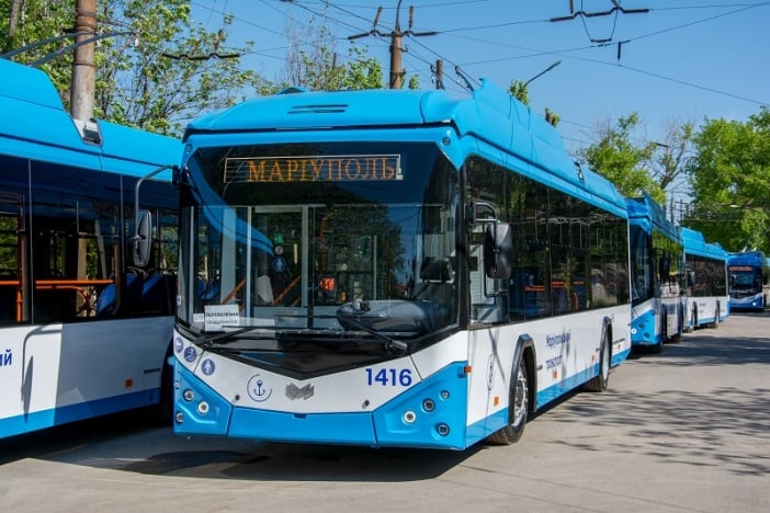 В Мариуполе появится 50 новых троллейбусов с автономным ходом