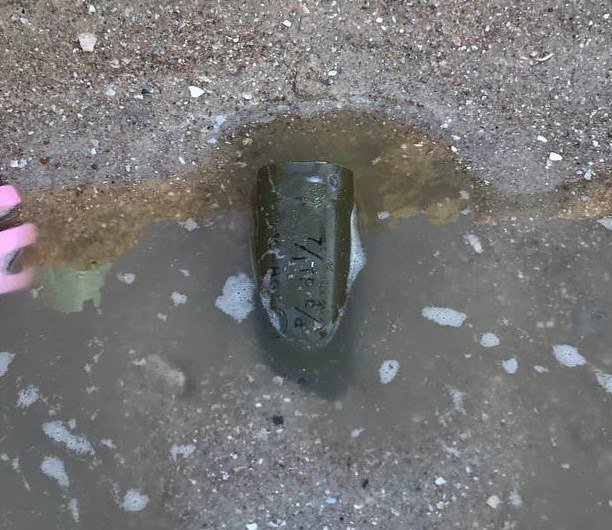 На пляже в оккупированном Седово дети у моря откопали часть боеприпаса