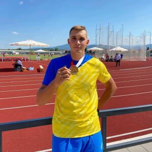 Спортсмен з Дружківки посів перше місце на юнацькому чемпіонаті з легкої атлетики