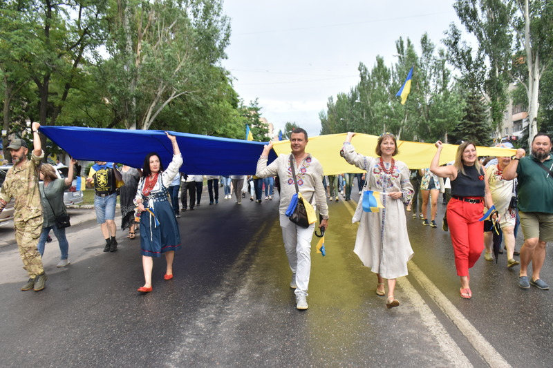 В Краматорске ко Дню Независимости Украины проведут патриотическое шествие