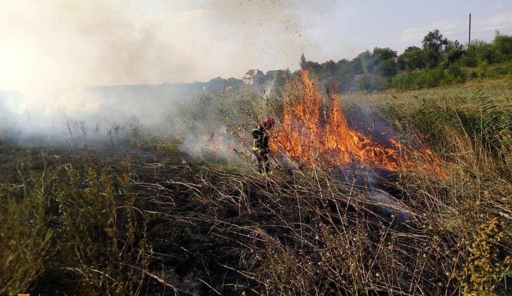 У Донецькій області за минулу добу сталося 37 пожеж