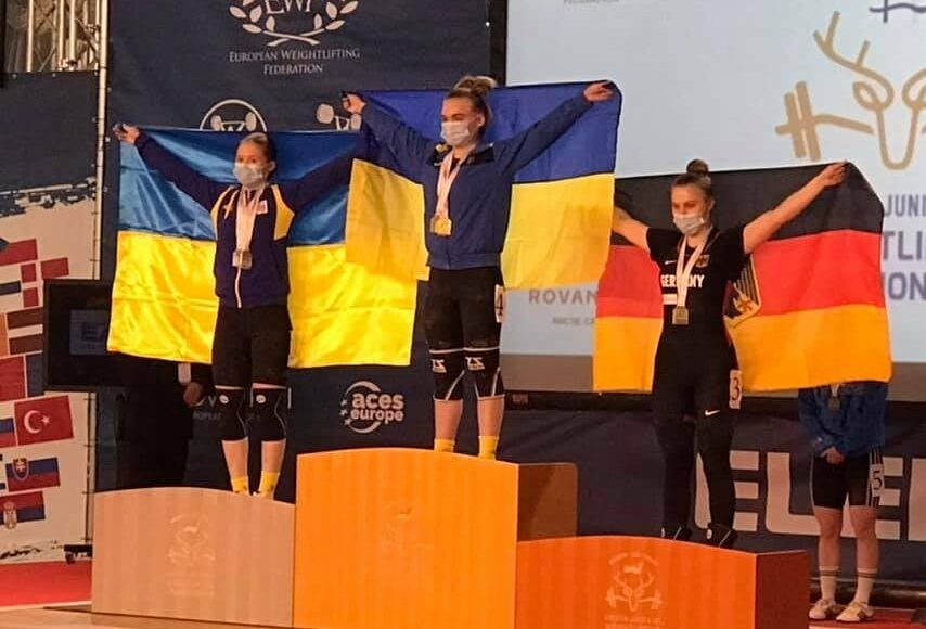 Спортсменка з Попасної стала віце-чемпіонкою Європи з важкої атлетики