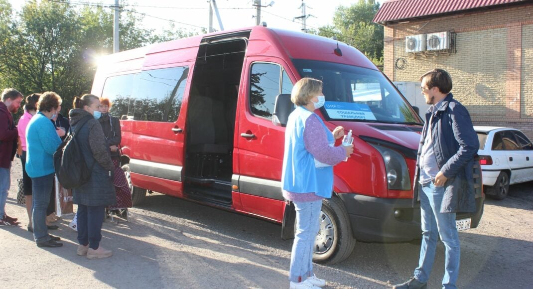 У прифронтовому Майорську запустили безкоштовний автобус на Бахмут і Світлодарськ